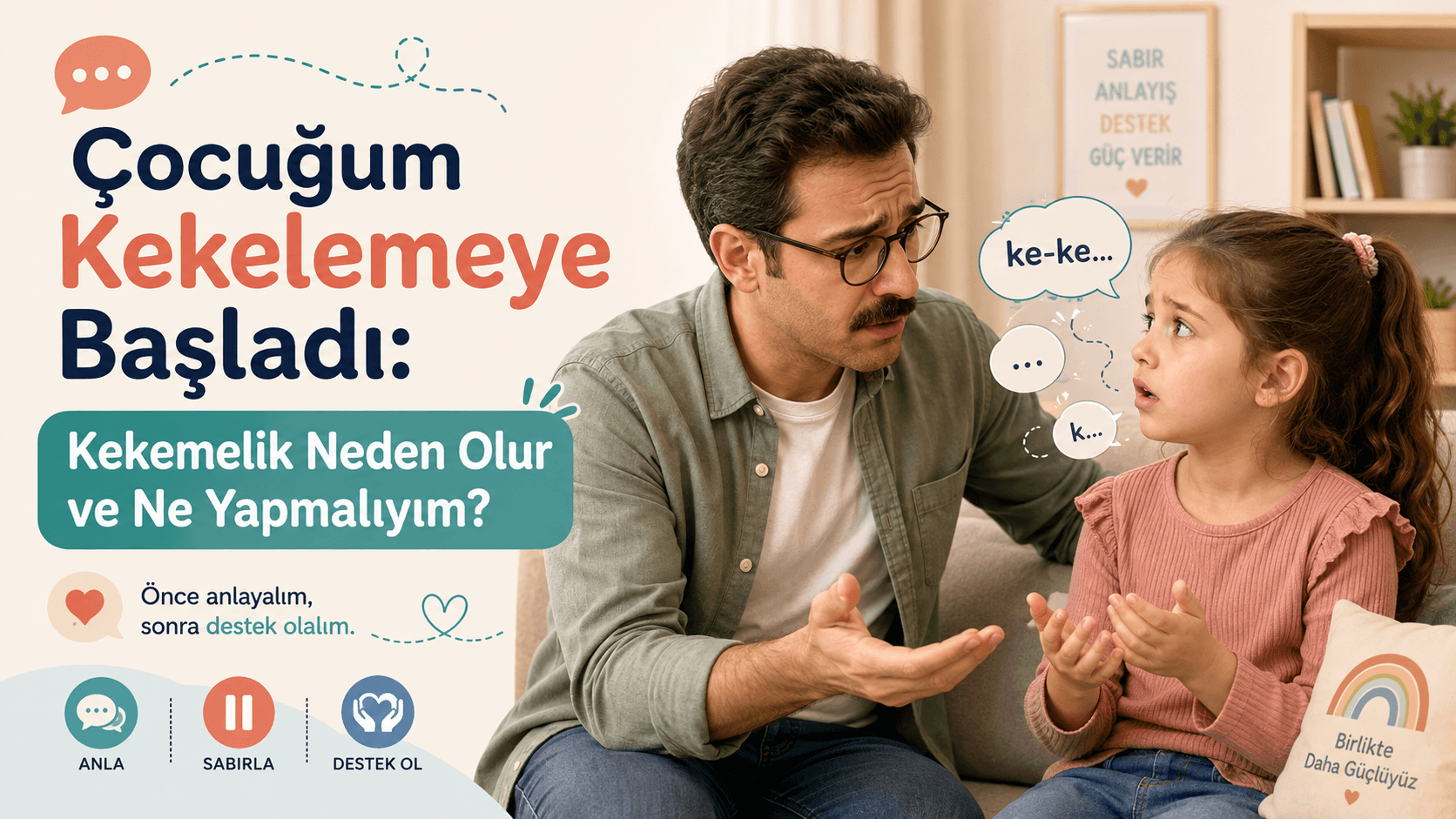 Çocuğum Kekelemeye Başladı: Kekemelik Neden Olur ve Ne Yapmalıyım?